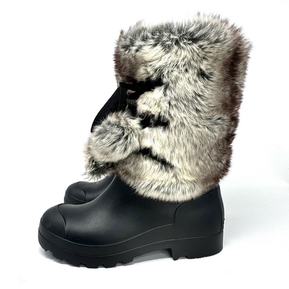 Dirty Laundry Polar Cap Faux Fur All Weather Duck Boots - Picture 5 of 8